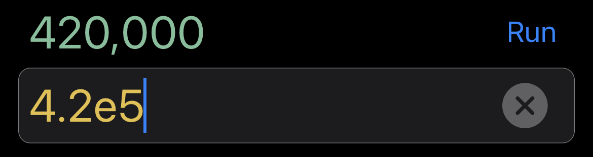 Positive Exponential