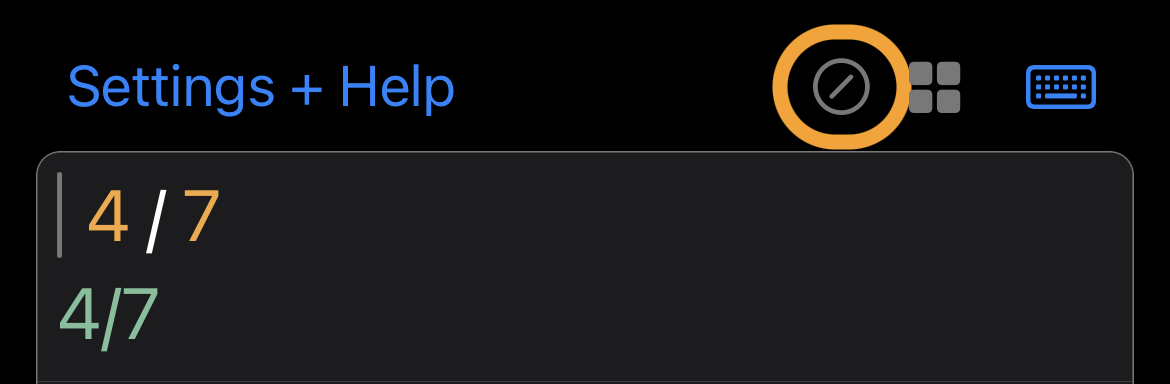 Fractional Mode Indicator