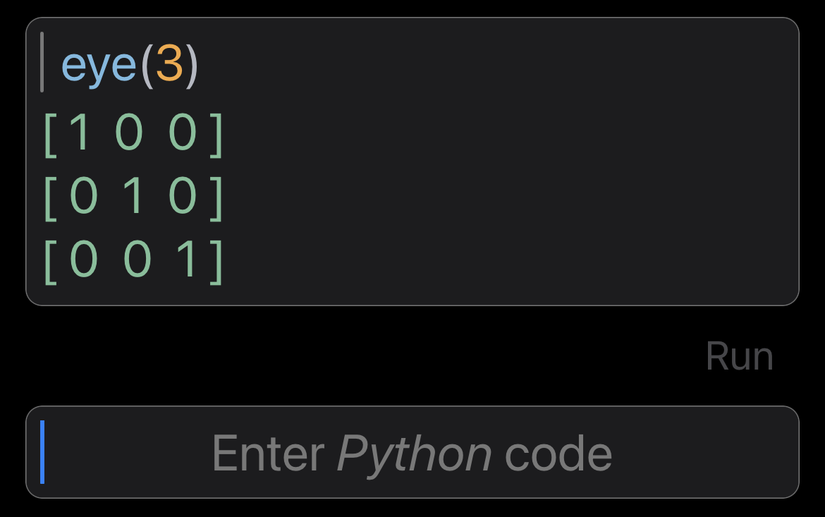 Identity Matrix